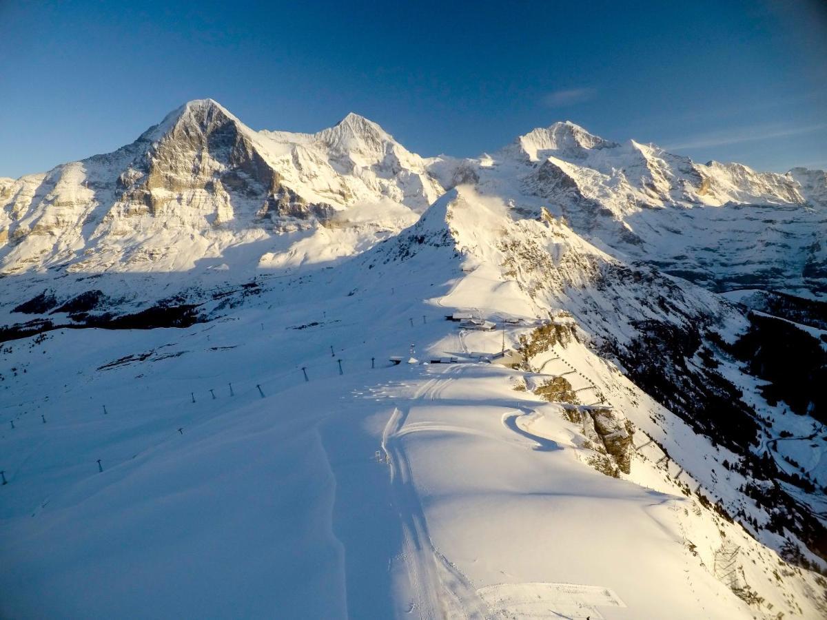 Berghaus Maennlichen Grindelwald Exterior foto