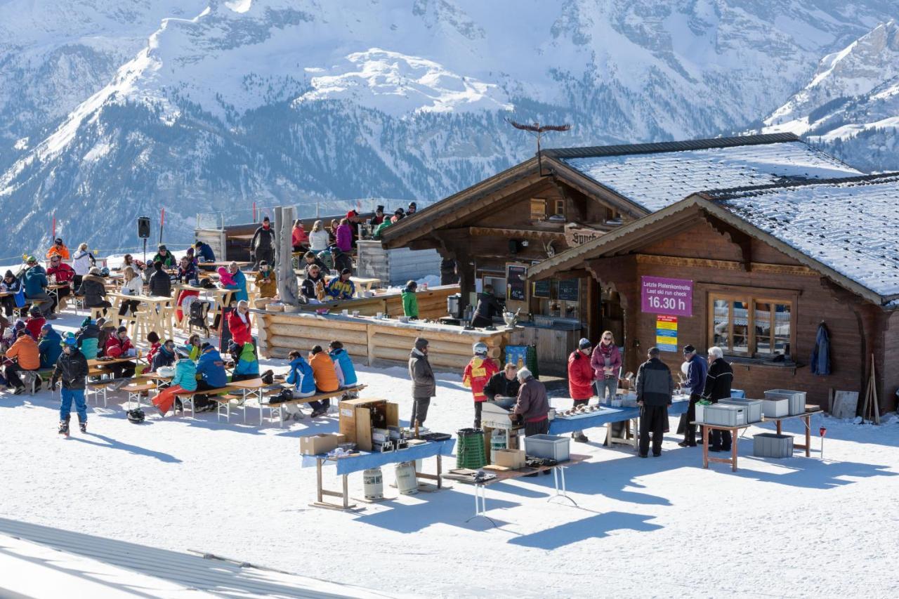 Berghaus Maennlichen Grindelwald Exterior foto