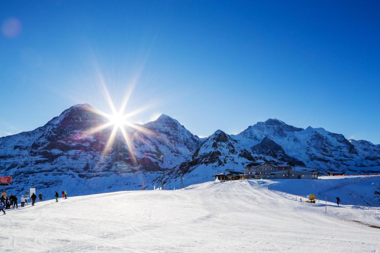 Berghaus Maennlichen Grindelwald Exterior foto